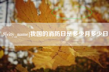 湘潭我国的消防日是多少月多少日