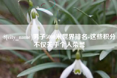 湘潭男子5000米世界排名-这些积分不仅关乎个人荣誉