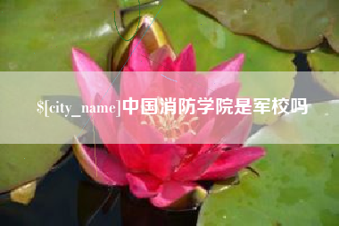 湘潭中国消防学院是军校吗