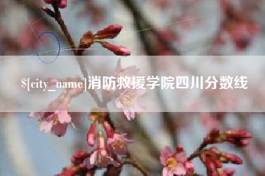 湘潭消防救援学院四川分数线