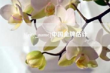 湘潭中国金牌估计