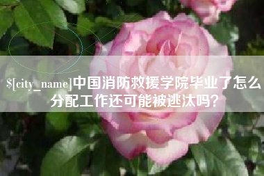 湘潭中国消防救援学院毕业了怎么分配工作还可能被逃汰吗？