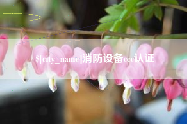 湘潭消防设备ccc认证
