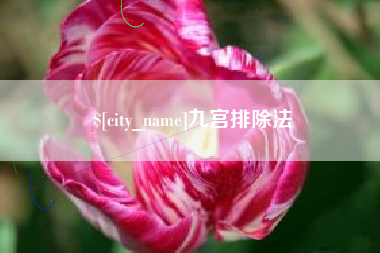 湘潭九宫排除法