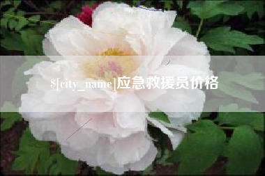 湘潭应急救援员价格