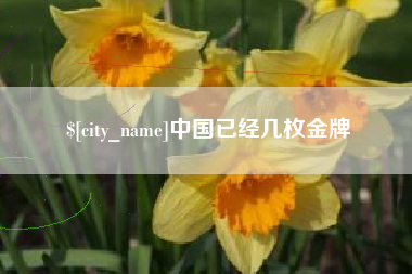 湘潭中国已经几枚金牌