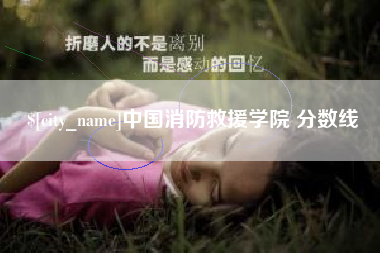湘潭中国消防救援学院 分数线