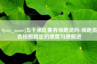 湘潭五千米比赛有领跑员吗-领跑员会按照既定的速度匀速前进