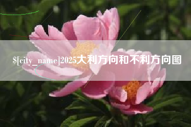 湘潭2025大利方向和不利方向图
