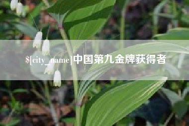湘潭中国第九金牌获得者