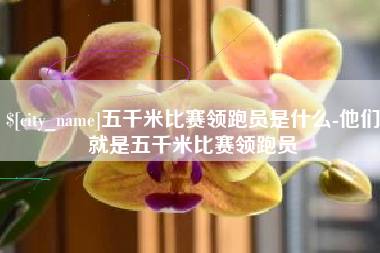 湘潭五千米比赛领跑员是什么-他们就是五千米比赛领跑员