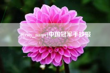 湘潭中国冠军手抄报