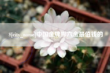 湘潭中国金牌哪六金最值钱的