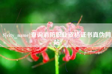 湘潭查询消防职业资格证书真伪网站