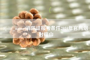 湘潭消防证报考条件2024年官网烟台福山